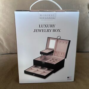New Black Jewelry Box
